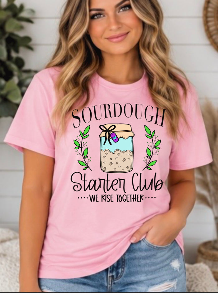 Sourdough Starter Club – We Rise Together Graphic Tee